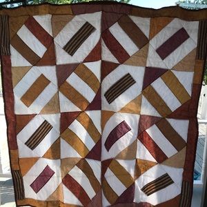 Oversized lap quilt